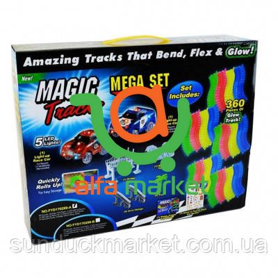 Дитяча гнучка іграшкова дорога Magic Tracks. MAGIC Track це нова гоночна траса, яка гнеться на всі боки і світиться у темряві. Нем 1976326949 фото