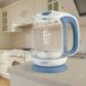 Електричний чайник MR-056-BLUE з подсвіткою 1,7л CHE0005 фото 3