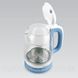 Електричний чайник MR-056-BLUE з подсвіткою 1,7л CHE0005 фото 2