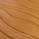 Самоклеюча декоративна настінно-стельова 3D панель коричневі хвилі 700x700x7мм (366) SW-00000849 SW-00000849 фото 2