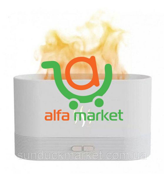 Зволожувач повітря Flame Aroma Diffuser Ультразвуковий аромадіфузор 2026250502 фото