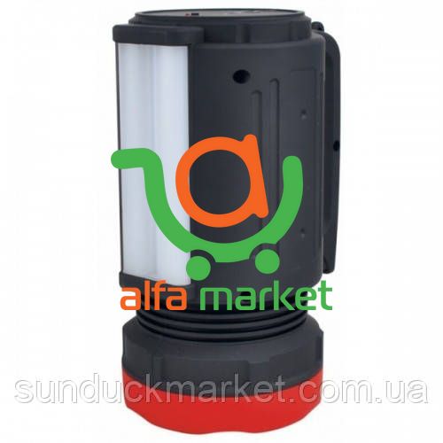 Ліхтар прожектор акумуляторний Luxury YJ-2886 5ВТ 22SMD power bank Виходи під лампочки та сонячну панель F0002 фото