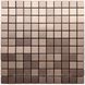 Самоклеюча алюмінієва плитка мідна мозаїка 300х300х3мм SW-00001157 SW-00001157 фото 1
