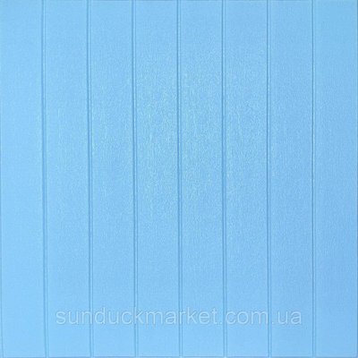 Самоклеюча 3D панель блакитне дерево 700х700х4мм (384) SW-00001372 SW-00001372 фото