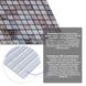 Декоративна ПВХ панель мозаїка під бежевий мармур 960х480х4мм SW-00001433 SW-00001433 фото 2