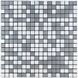 Самоклеюча алюмінієва плитка срібна мозаїка зі стразами 300х300х3мм SW-00001824 (D) SW-00001824 фото 1