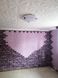 Самоклеюча декоративна настінно-стельова 3D панель зірки 700х700х5мм (116) SW-00000008 SW-00000008 фото 2