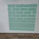 Панель стеновая 70*70cm*5mm зелёный кирпич с серебром (D) SW-00001803 SW-00001803 фото 7